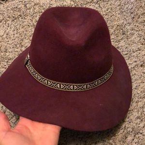 Pac Sun Maroon floppy hat